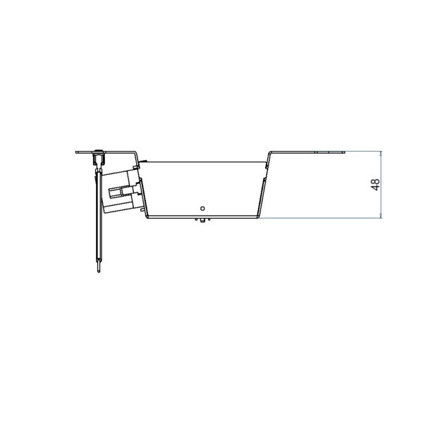 Produktbild UBD 215 226  -  Steckdoseneinsatz für 3+2 FLF inkl. 1xT13, weiss